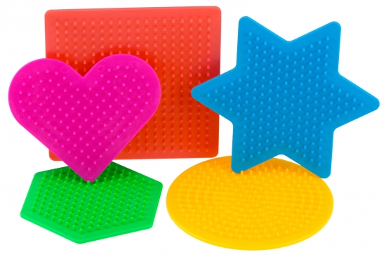 Bgelperlen Stiftplatten im 5er Set