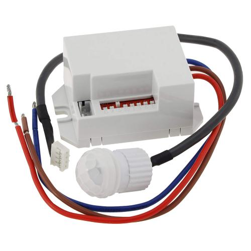 Mini Einbau Bewegungsmelder 360 Grad LED geeignet wei