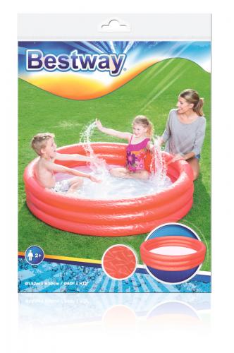 3-Ring Pool - Farbe: rot