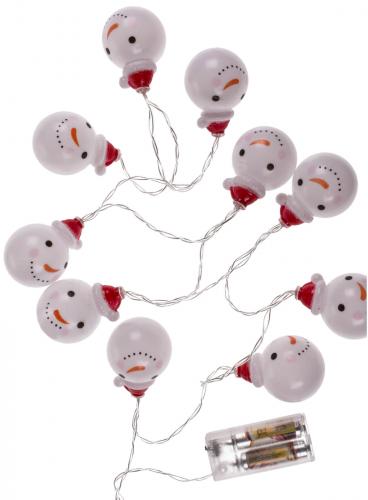 LED Schneemann Lichterkette