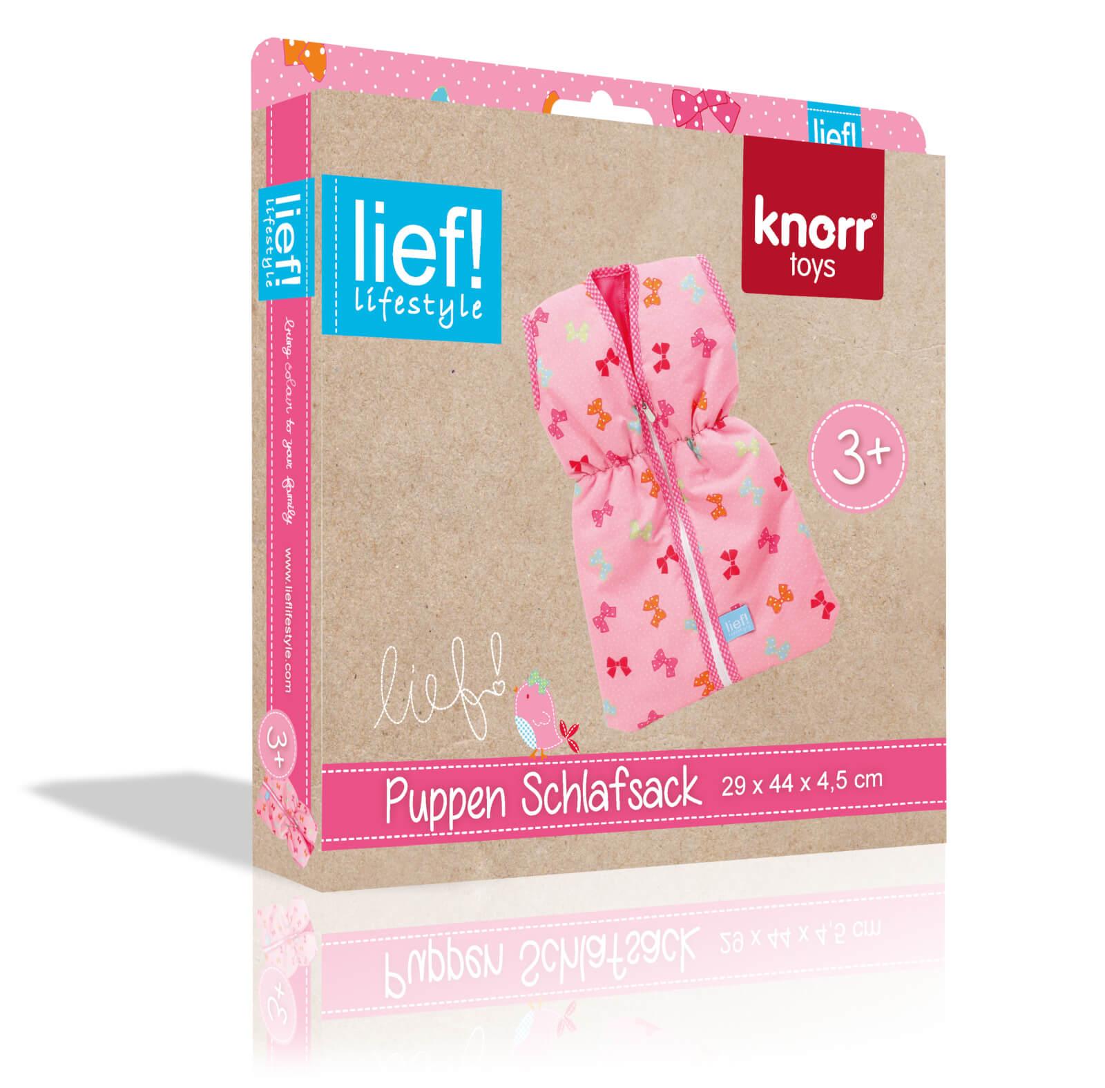 Schlafsack Trage Gurt Puppenreiseset Knorrtoys lief 