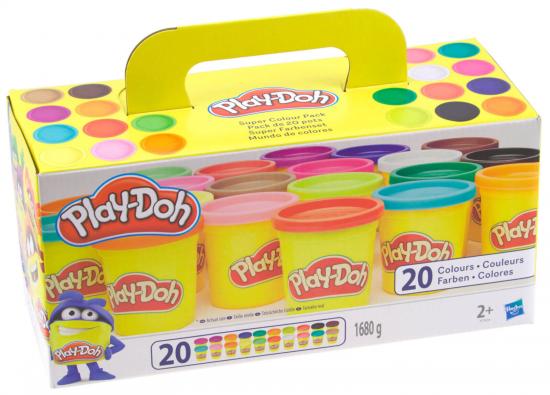Play-Doh Kinderknete Super Farbenset 20er Pack