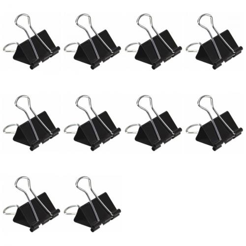 10x B�roklammer Binderclip - Breite: 32mm
