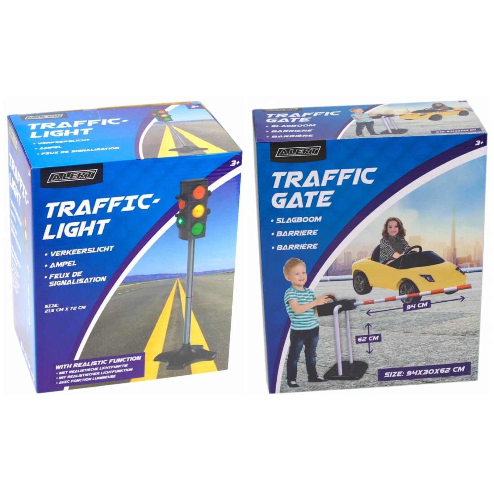 Alert Ampel Verkehrsampel Fußgängerampel Kinder Spielzeug mit Licht 72 cm 