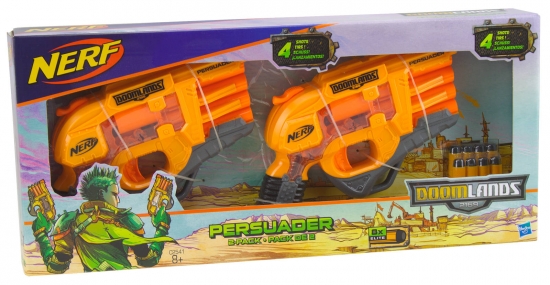 Nerf Doomlands Persuader 2er Pack Dart Blaster
