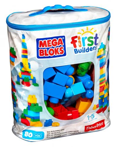 Mega Bloks Bausteinebeutel bunt 80 Teile