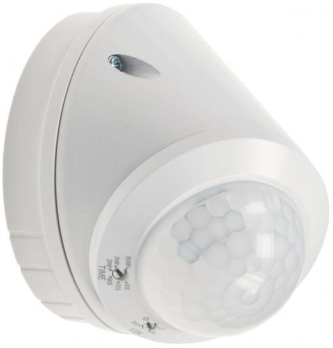 Wand- und Decken- Bewegungsmelder IP65 fr Auen 360