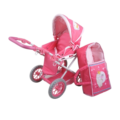 NICI La-La-Lama Lounge - Kombi Puppenwagen Ruby