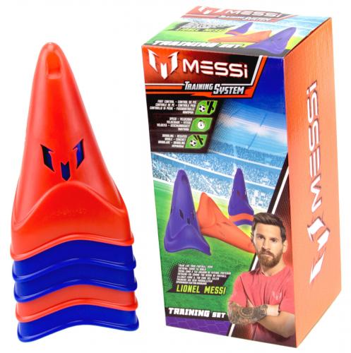 Messi Training System Fußball Pylonen Kegel 5er Set