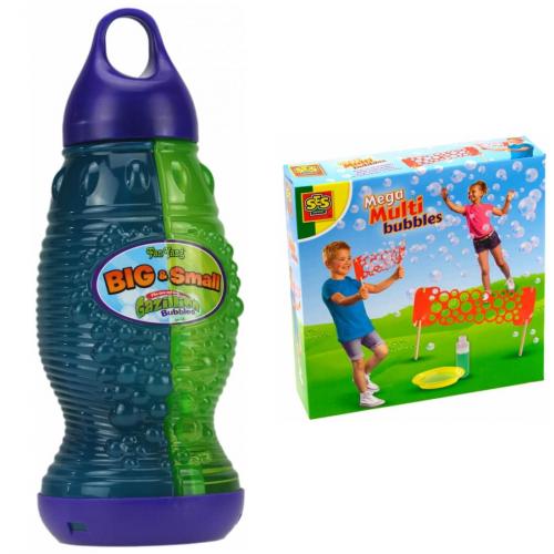 Gazillion Seifenblasenflssigkeit Seifenblasenfluid mit SES Mega Multi bubbles Set