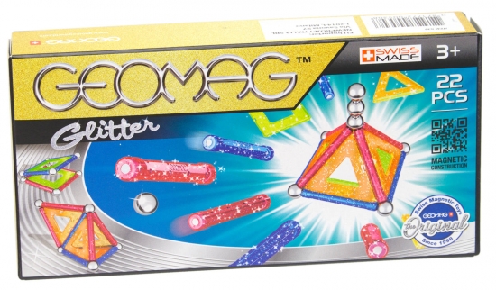 Geomag Classic Glitter Set 22 teilig Magnetspielzeug