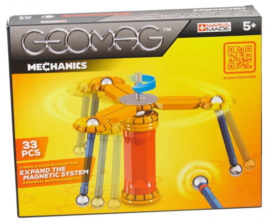 Geomag Mechanics Magnetspielzeug Set 33 teilig