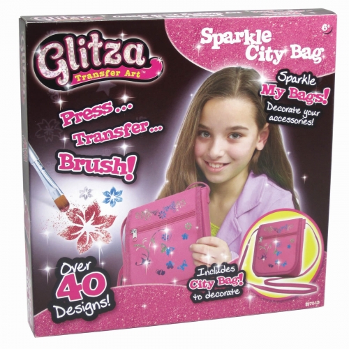 Knorrtoys Glitza Tattoo Transfer Art Glitzerzauber Umhngetasche