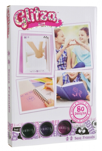 Glitza Art Best Friends mit Glitzer und 80 Tattoos