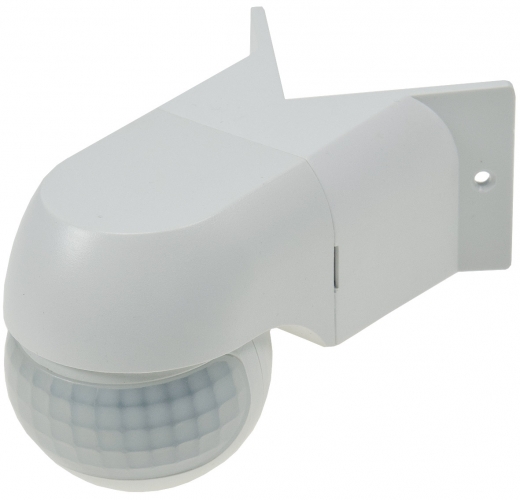 ChiliTec Aufputz Eck Bewegungsmelder weiß IP44 Eckmontage LED geeignet