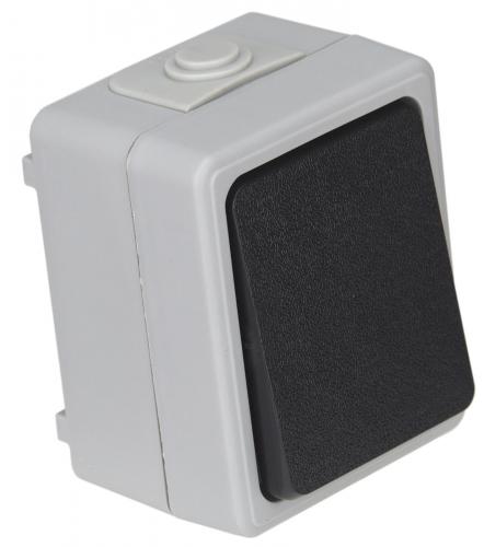 TAFF Feuchtraum Wechselschalter IP44 spritzwassergeschtzt, Aufputz