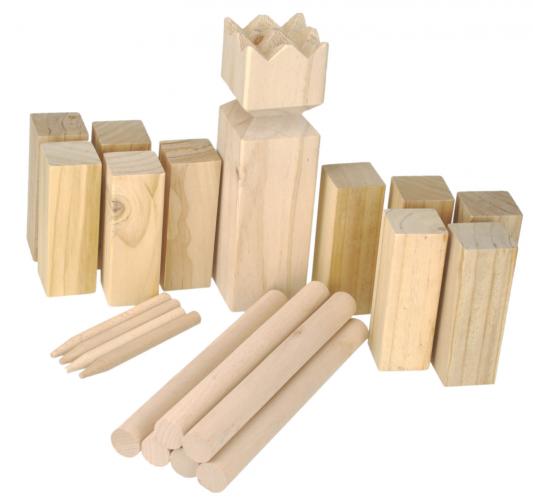 Outdoor active Schwedenschach Kubb 21 teilig