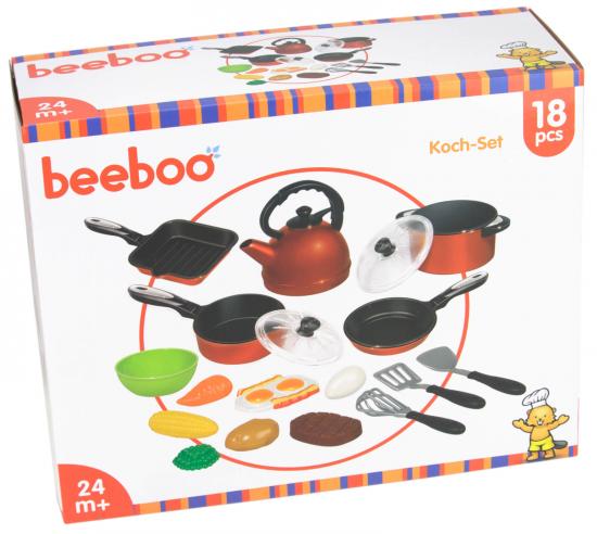 Beboo Kinderküche Koch Set 18 teilig