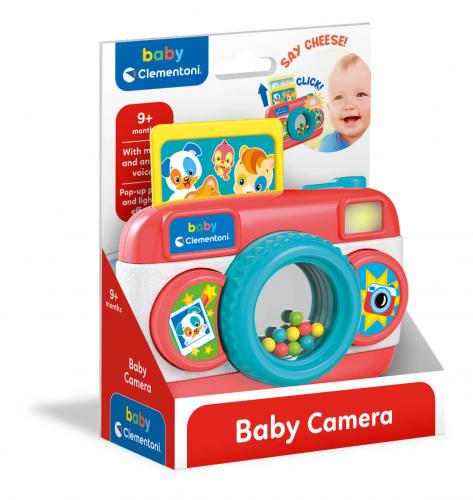 Clementoni Baby Kamera Kleinkind Lernspielzeug ab 9 Monate