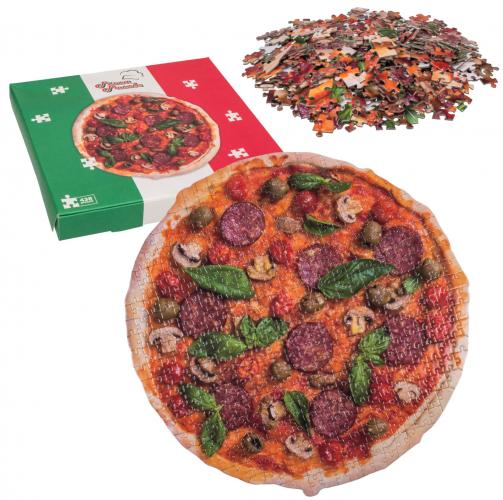 Puzzle Pizza 438 Teile im Pizzakarton