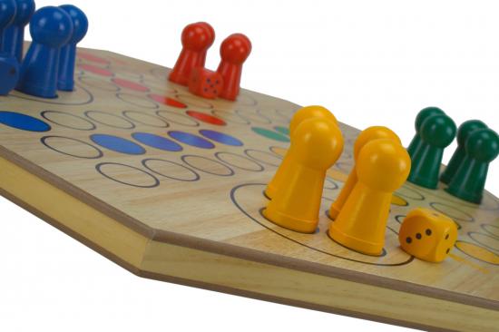 Natural Games XXL Ludo aus Holz
