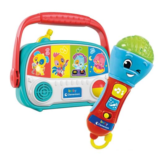 Clementoni Baby Set erstes Radio und Mikrophon