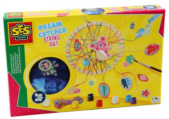 SES Kinder Traumfnger Bastel Set Dreamcatcher Art