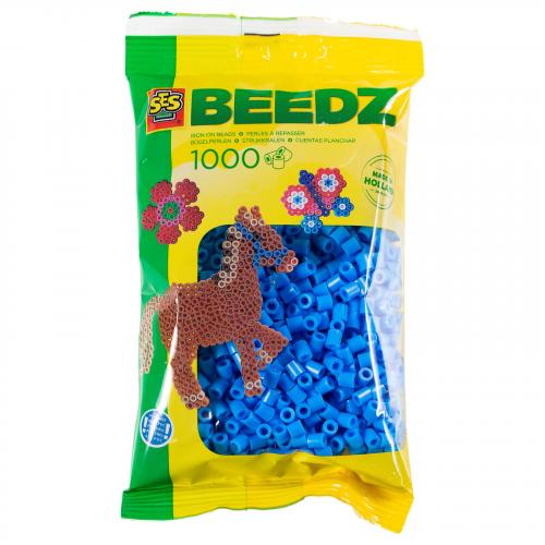 SES Beedz 1000 Bgelperlen - Farbe: Blau