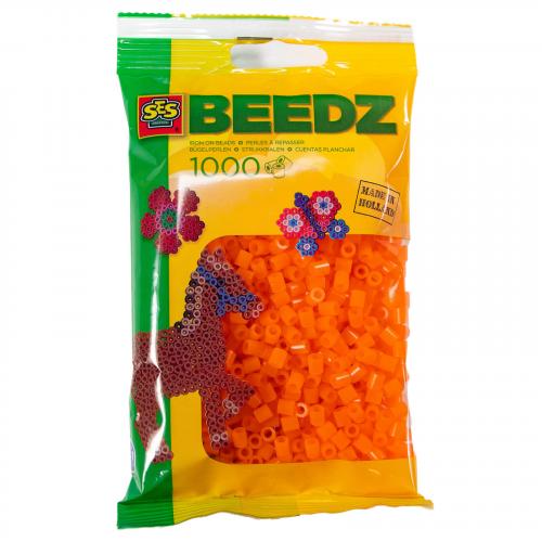 SES Beedz 1000 Bgelperlen - Farbe: Orange