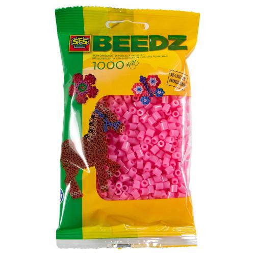 SES Beedz 1000 Bgelperlen - Farbe: Rosa