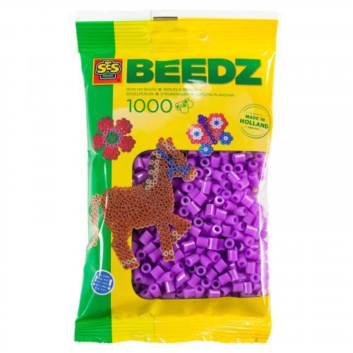 SES Beedz 1000 Bgelperlen - Farbe: Violett