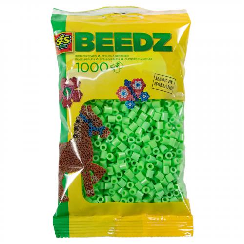 SES Beedz 1000 B�gelperlen - Farbe: Minzgr�n