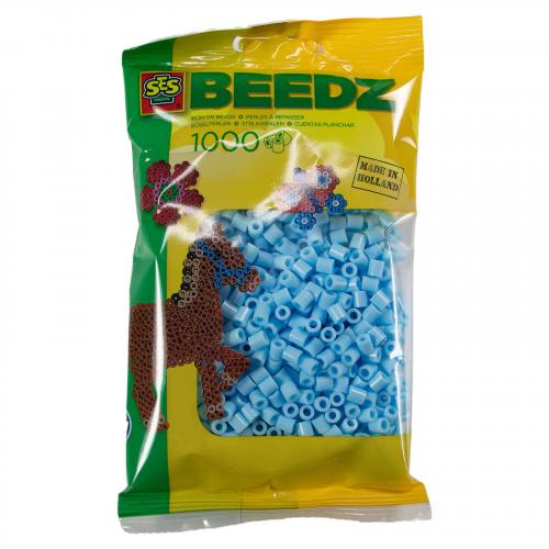SES Beedz 1000 B�gelperlen - Farbe: Hellblau