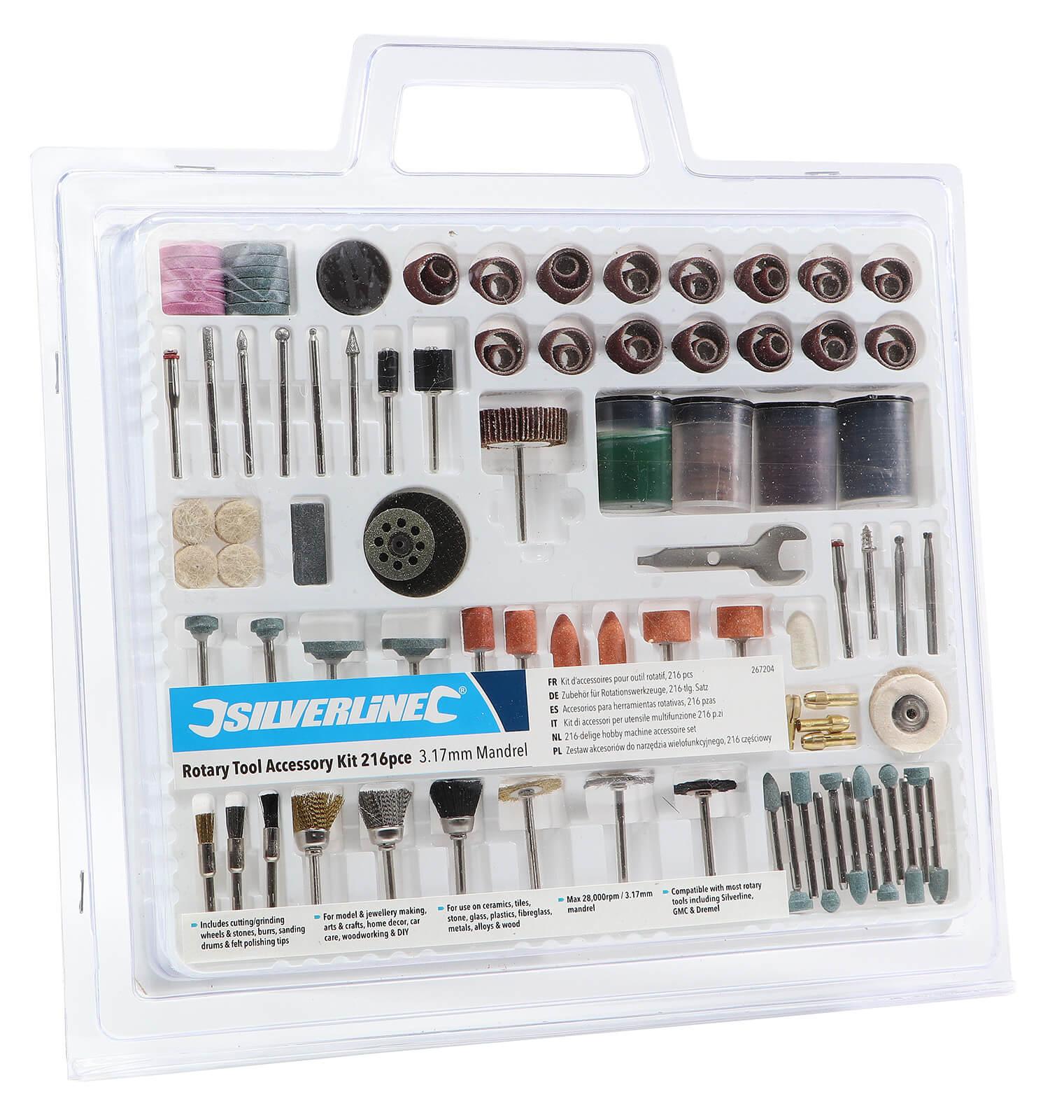 196Pcs Rotationswerkzeug Zubehör Schleifen Polieren Schneidbit Kit Good Quality 