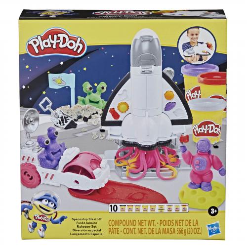 Play-Doh Knete Raketen Set Spaceship Knetwerkzeug Spielset