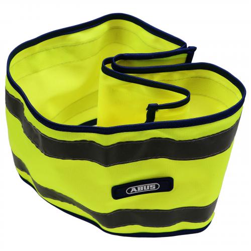 ABUS Lumino Reflex Wrap Reflektorband neongelb 82-108cm