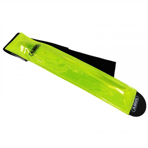 ABUS Lumino Active Bar Reflex Band gelb mit LED Dauer- und Blinklicht