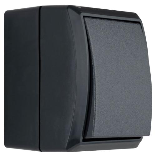 REV Feuchtraum Schalterserie Aquaform Anthrazit - Ausf�hrung: Wechselschalter