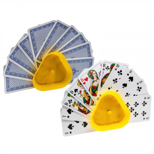 2er Set Kartenhalter Spielkartenhalter fr je 35 Spielkarten