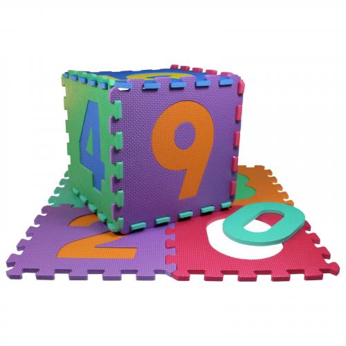 XL Puzzlematte Kinder Schaumstoffmatte Zahlen Puzzle Spielmatte