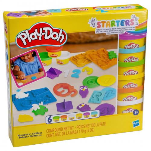 Play-Doh Starters spielend Lernen Knetwerkzeuge Knetset - Zahlen