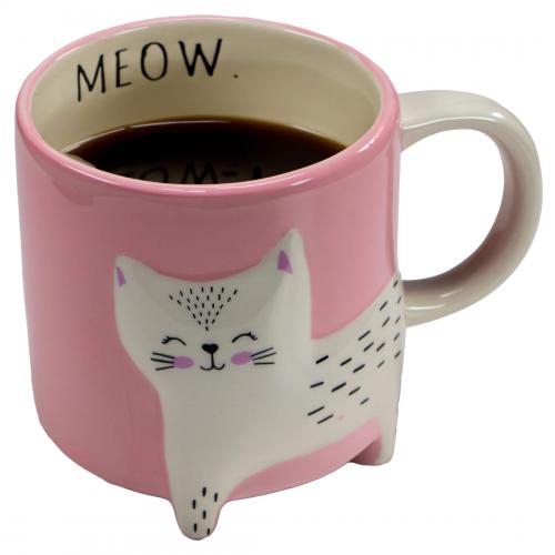 Kaffeebecher Tasse Jumbotasse Katze Tiertasse 500ml