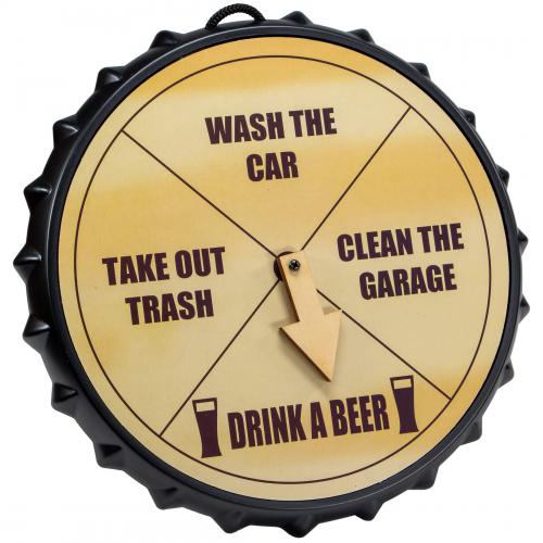 Trinkspiel Beer O Clock - Bier Uhr, fr ein Bier ist immer Zeit