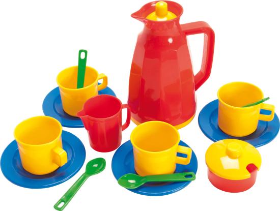 Dantoy Kaffeeservice 17-teilig Kinder Geschirr � ab 2 Jahren