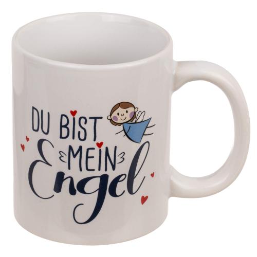 Kaffeebecher - Du bist mein Engel - Keramikbecher, Tasse