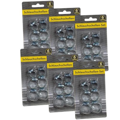 Schlauchschellen Set 36 teilig 16mm 22mm 26mm