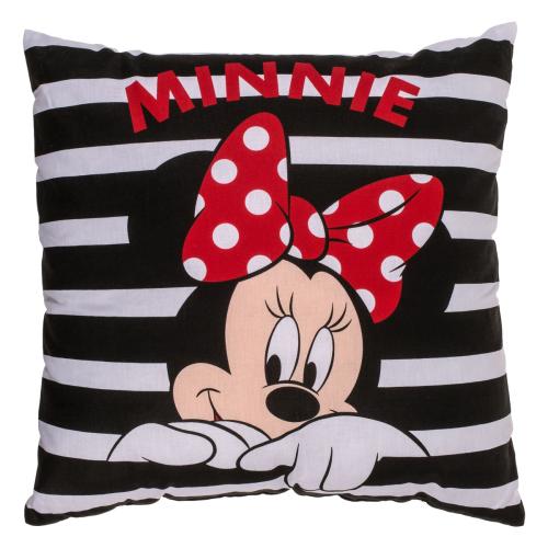 Deko-Kissen Disney Minnie Kissenhlle mit Fllung, 40x40cm