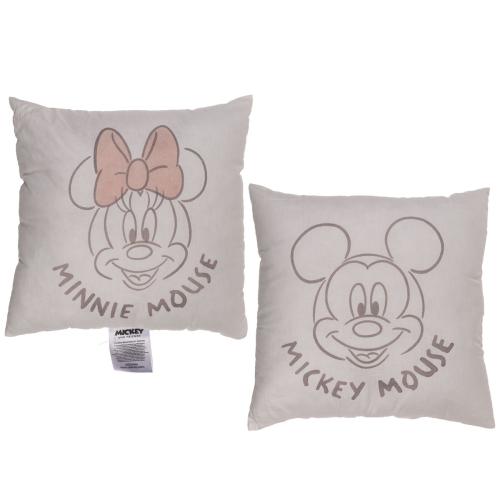 Deko-Kissen Disney Minnie und Mickey Mouse mit Fllung, 40x40cm