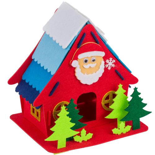 DIY Set Santas Workshop Filz Bastel-Set - Set: Rot