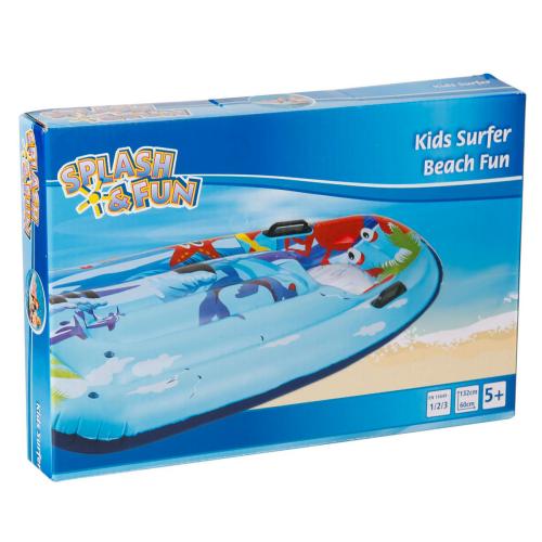 Kindersurfer Beach Fun mit Sichtfenster � Kinder Wasserboard Luftmatratze